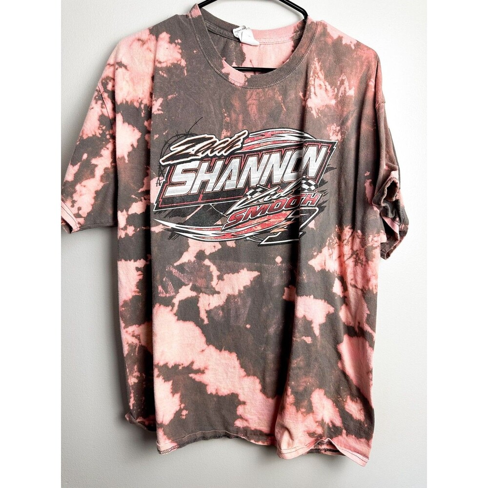 Zach Shannon Smooth Racing Tie Dye Crewneck T shirt mens XL Cotton